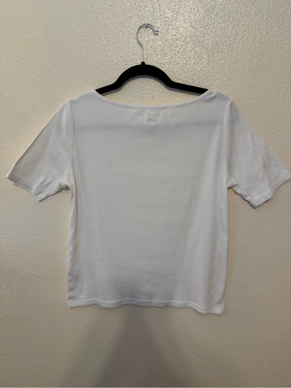 Tommy Hilfiger White Short Sleeve Tee - Women’s Medium - Picture 5 of 7